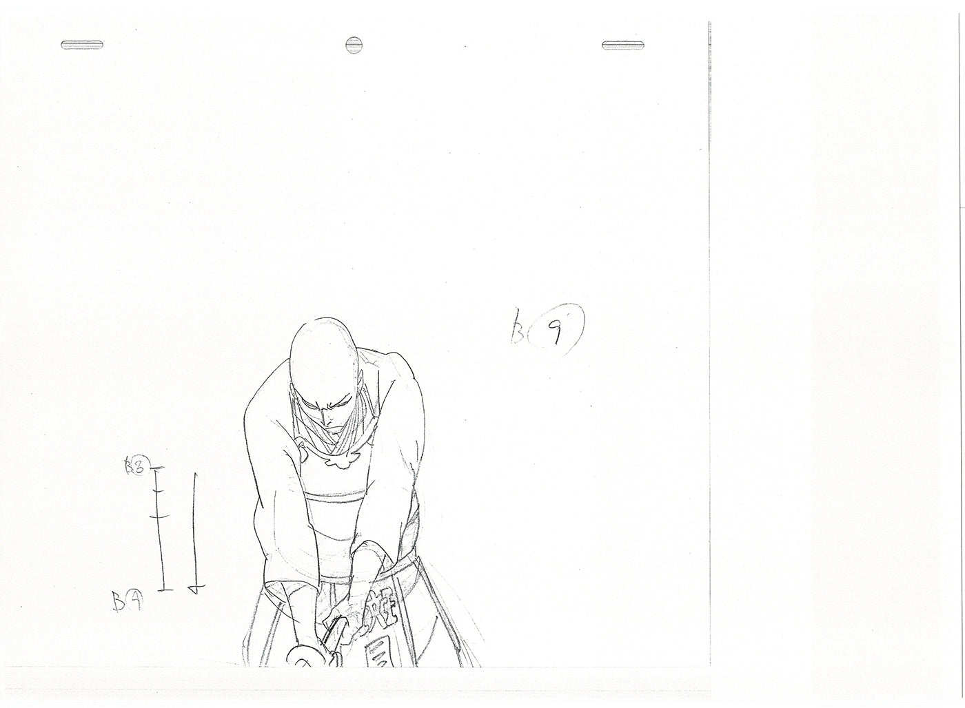 Bleach Anime TWO Production Animation Photocopies Manga Kubo 2004-12 A-007