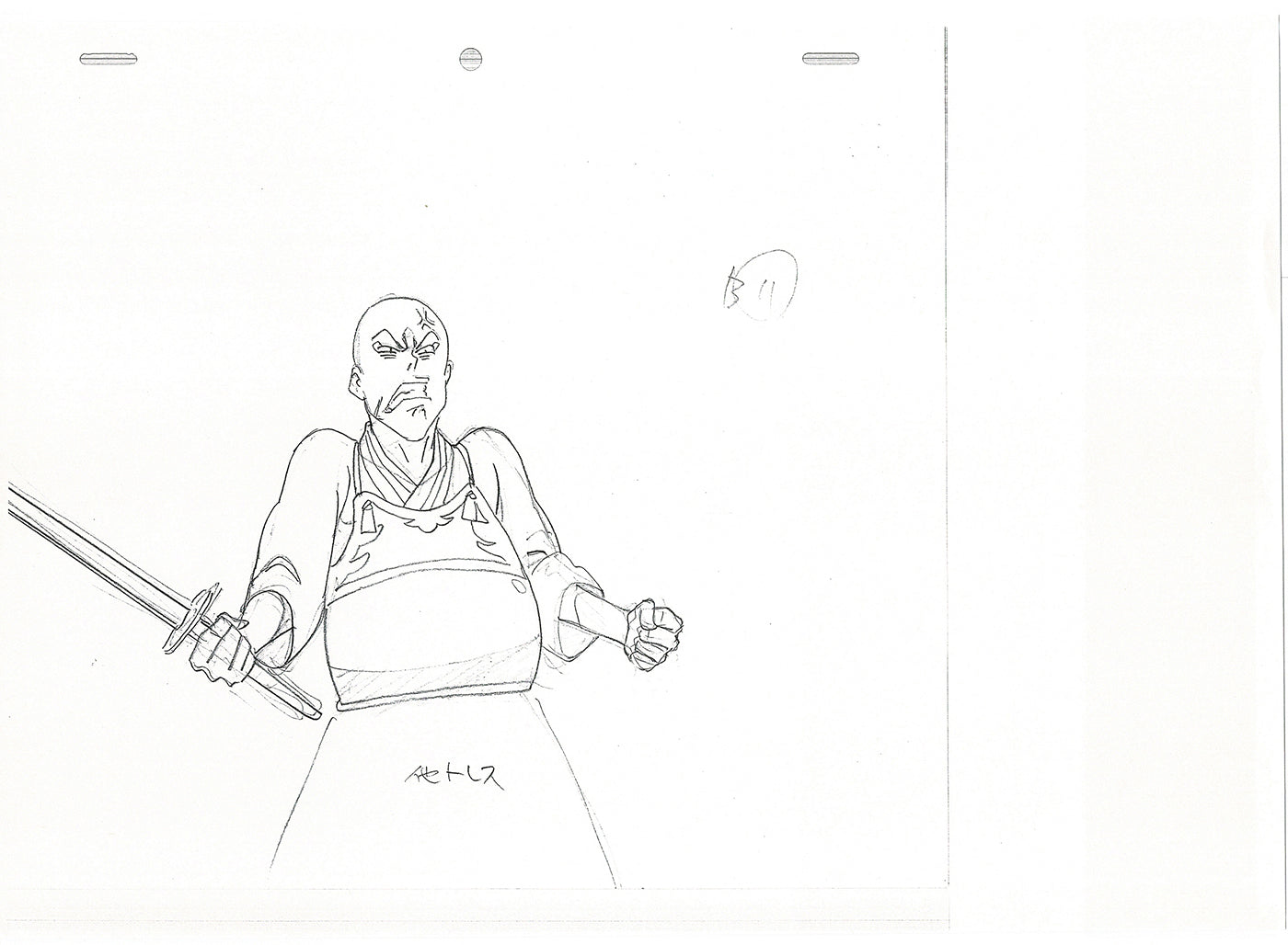 Bleach Anime TWO Production Animation Photocopies Manga Kubo 2004-12 A-019
