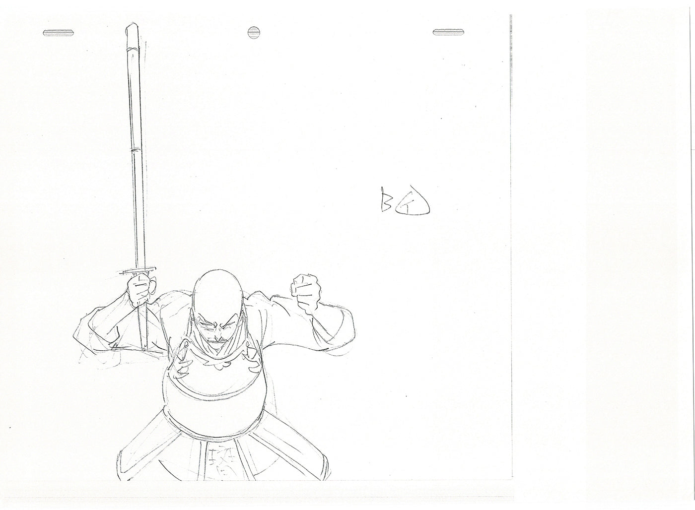 Bleach Anime TWO Production Animation Photocopies Manga Kubo 2004-12 A-021