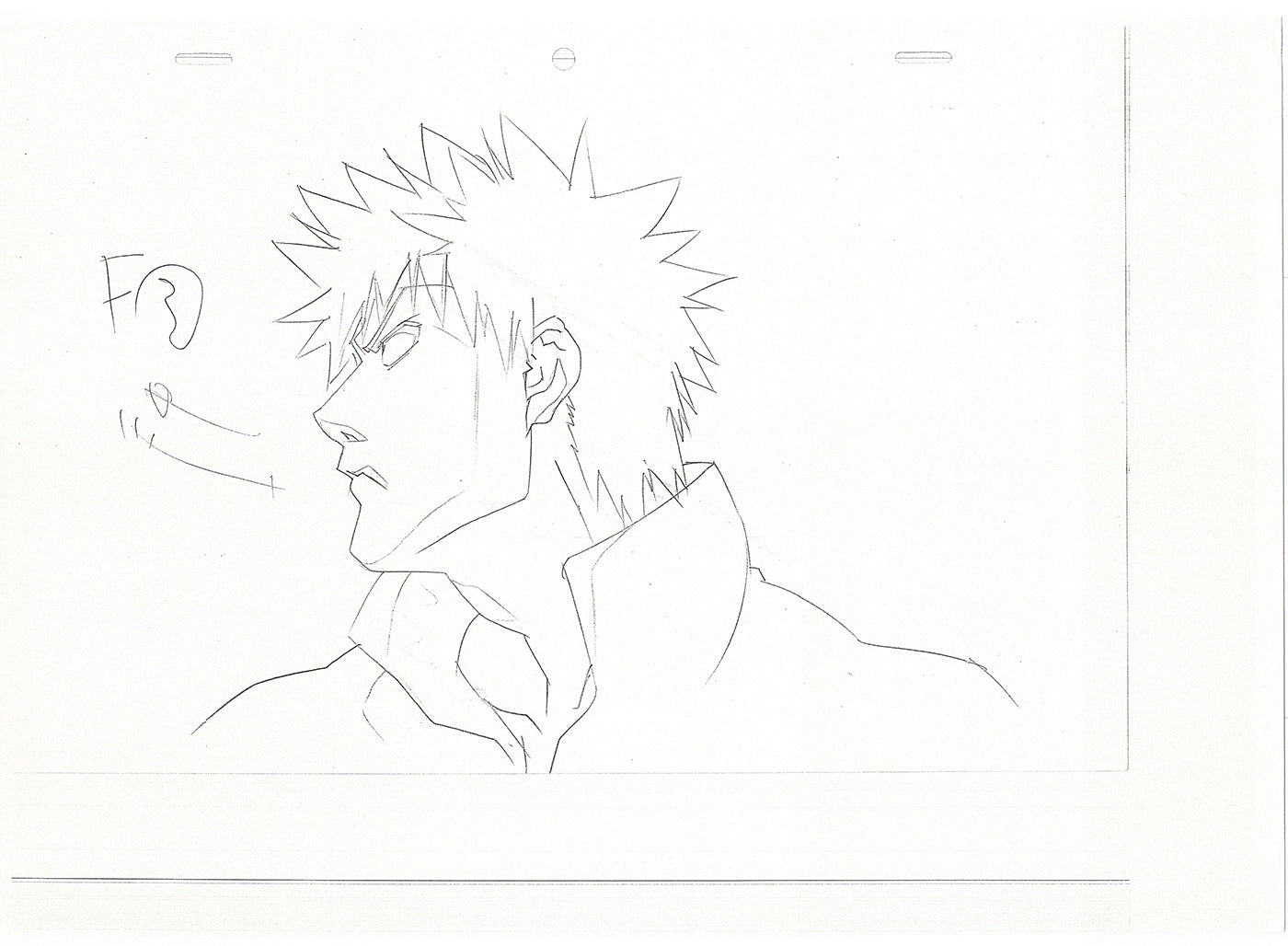 Bleach Anime TWO Production Animation Photocopies Manga Kubo 2004-12 A-053
