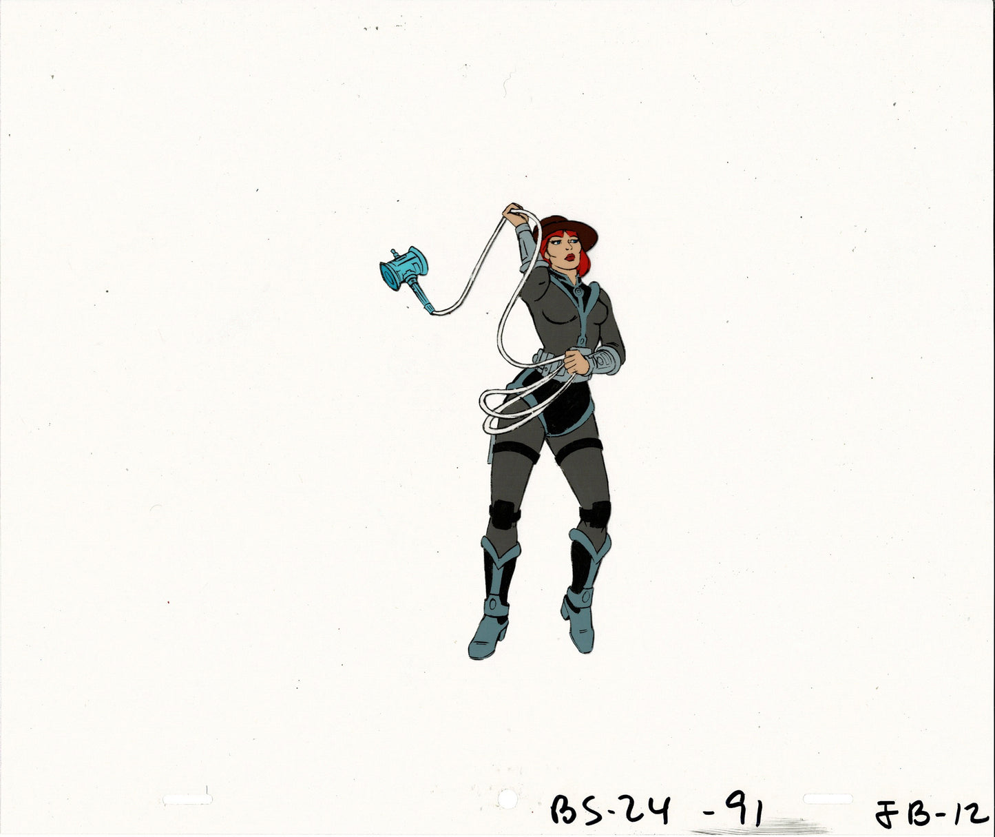 Bravestarr Animation Cartoon Production Cel n Draw Filmation 1987-8 H-10