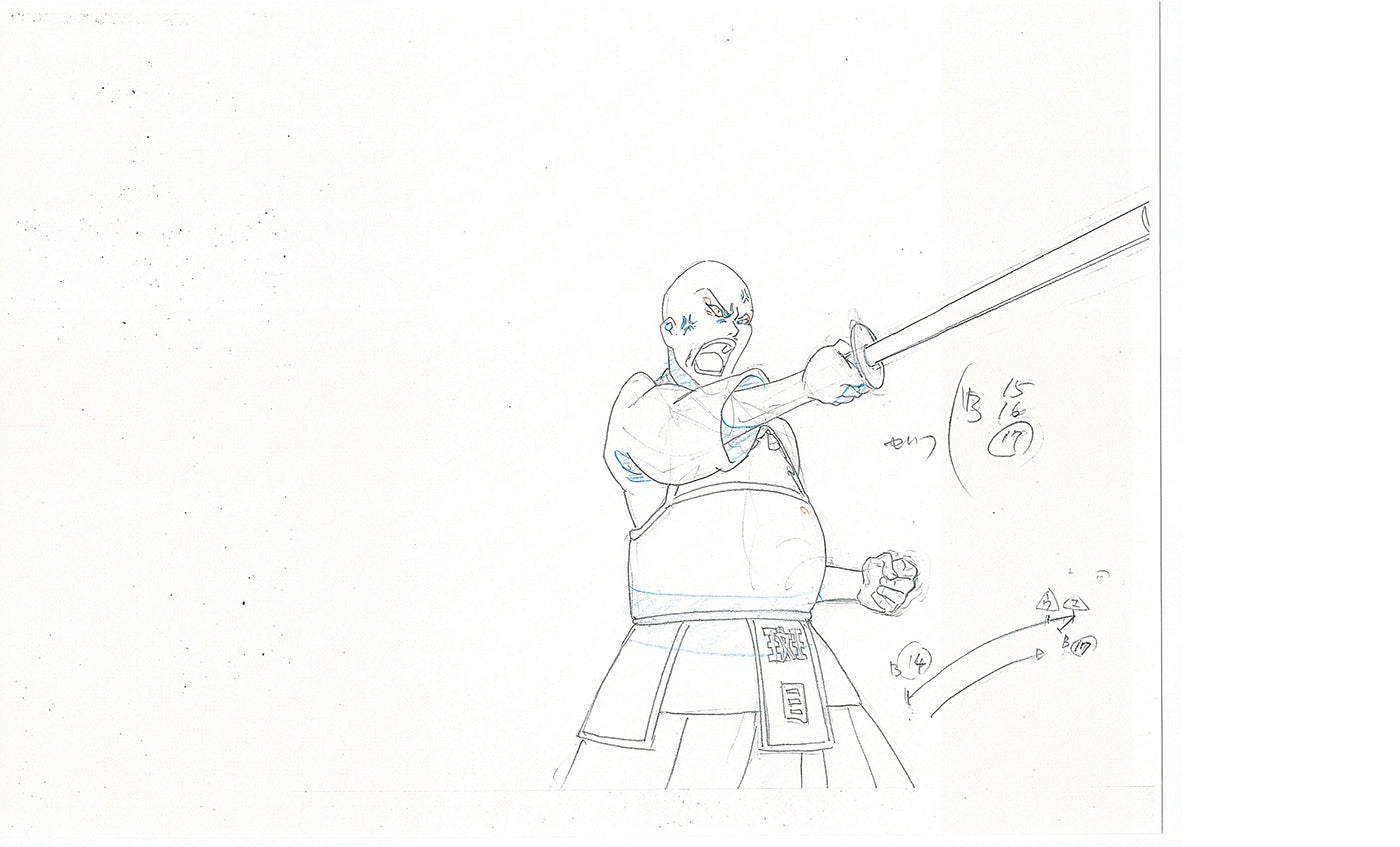 Bleach Anime Production Animation Photocopy Manga Kubo 2004-12 B-022