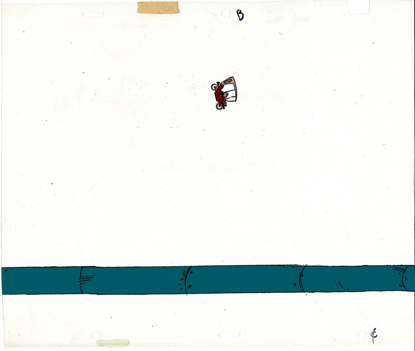 Mr Magoo Original Cartoon Production Animation Art Cel 1977 DePatie-Freleng Collectible Used On Screen s11