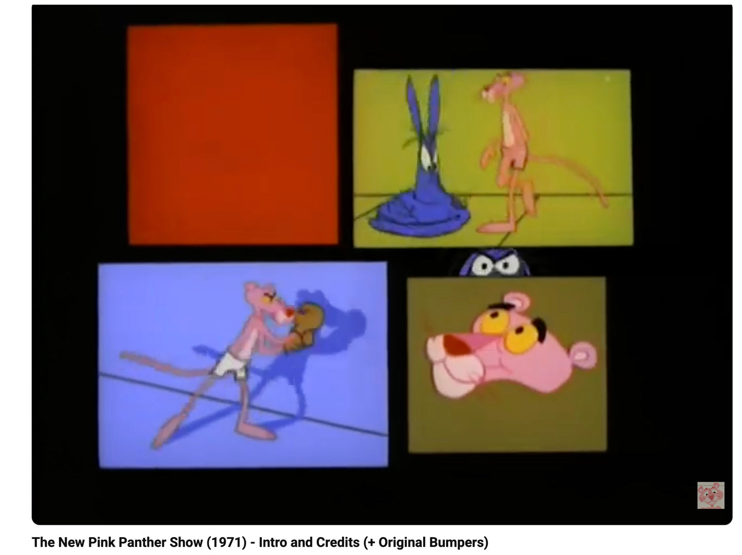 Pink Panther Vintage Production Animation Cel 1967/1971 DePatie Freleng ol