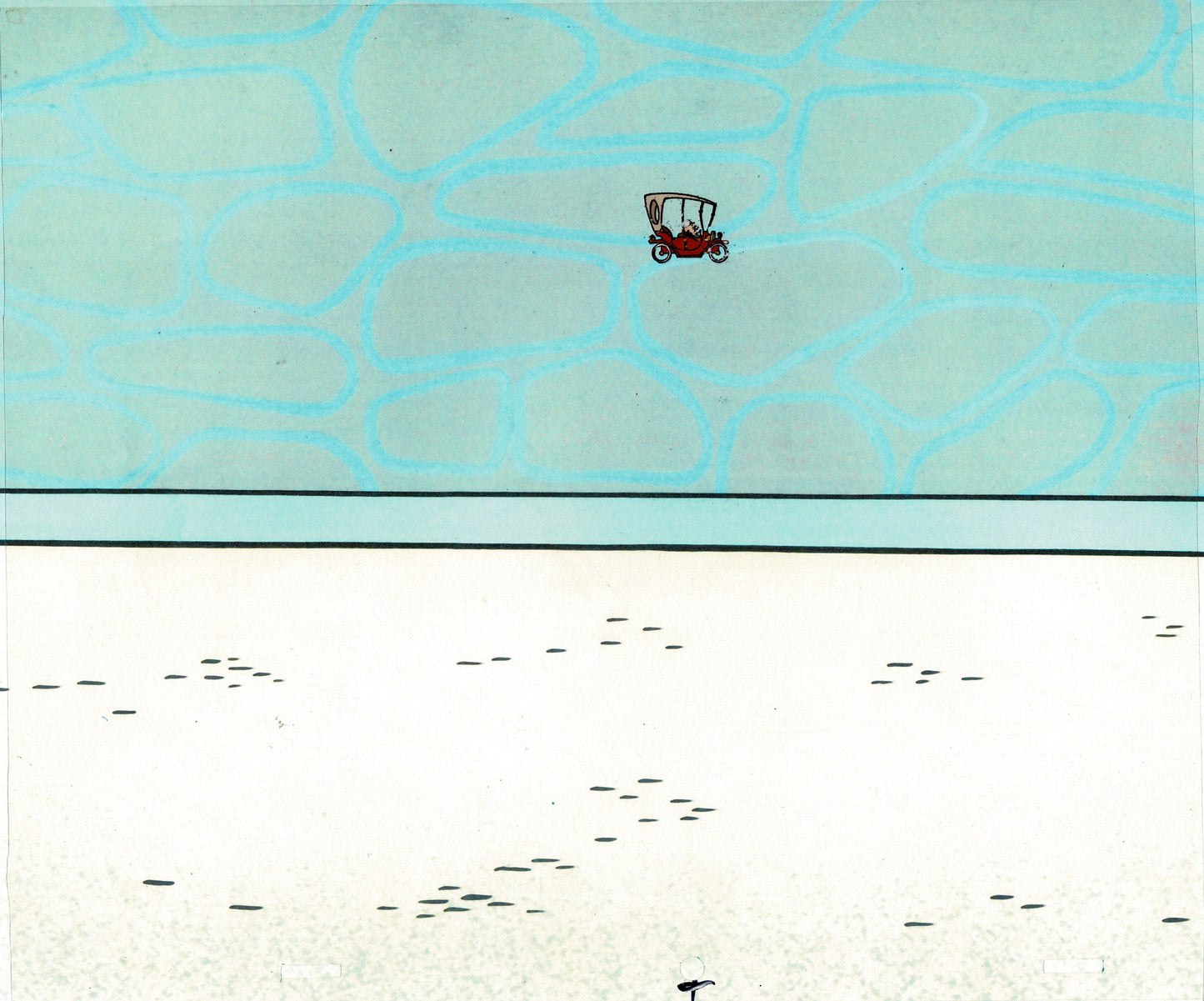 Mr Magoo Original Cartoon Production Animation Art Cel 1977 DePatie-Freleng Collectible Used On Screen s1