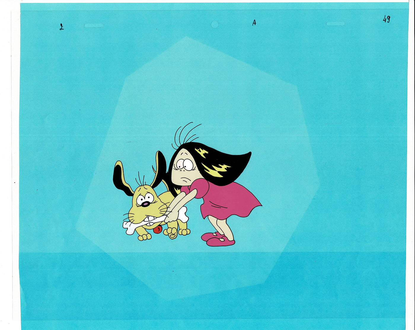 First Hawaiian Bank Commercial Production Animation Cel 2000s AB-20