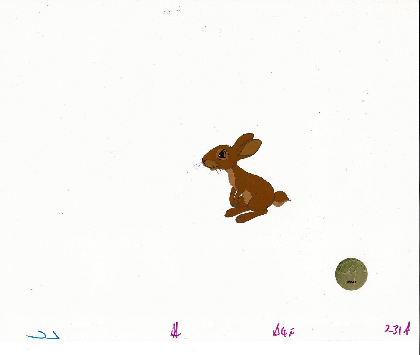 Watership Down Original Production Animation Cel 1978 231a