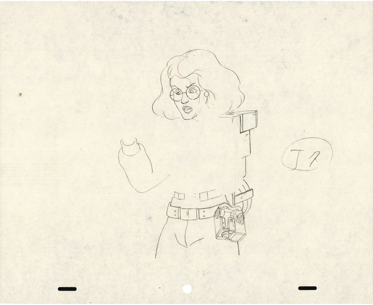 The Real Ghostbusters DIC Production Animation Cel Drawing 1986-1991 D-024