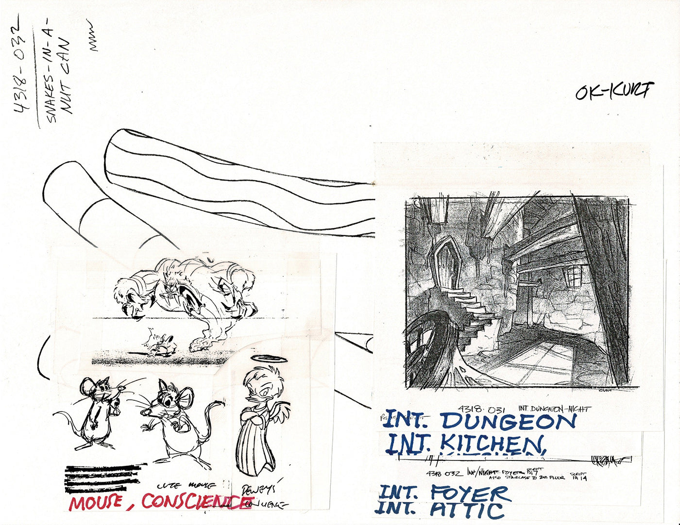 Ducktales Disney TV Production Model Copy Flipper from Animator Wendell Washer's Estate 1989 24