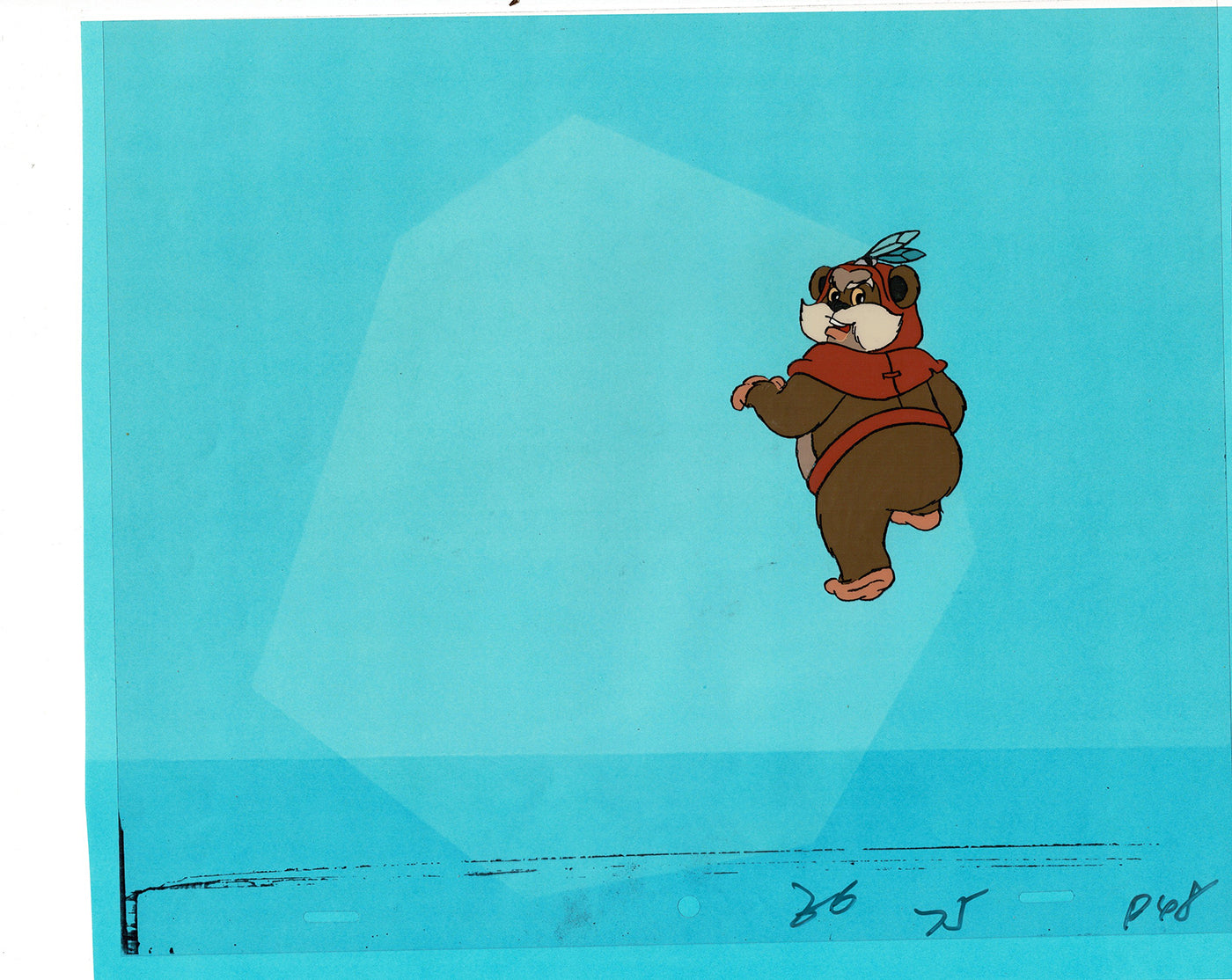 Star Wars: Ewoks Original Production Animation Cel (s) from Lucasfilm F-24