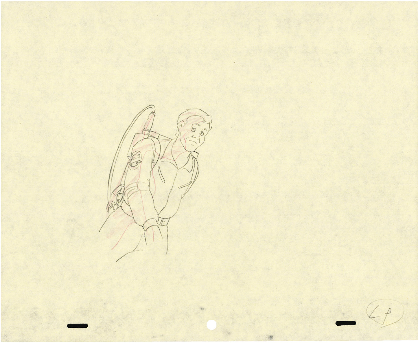 The Real Ghostbusters DIC Production Animation Cel Drawing 1986-1991 D-027