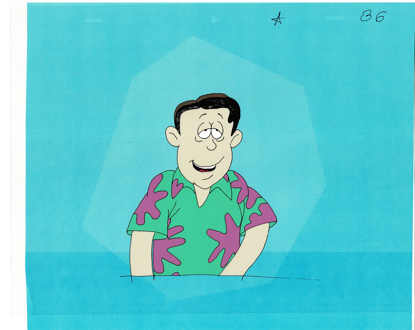 First Hawaiian Bank Commercial Production Animation Cel 2000s AB-2