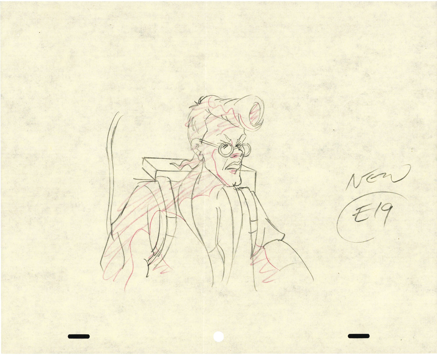 The Real Ghostbusters DIC Production Animation Cel Drawing 1986-1991 D-030