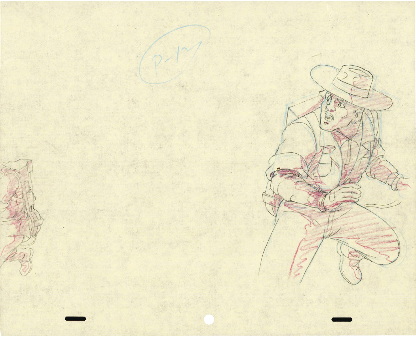 The Real Ghostbusters DIC Production Animation Cel Drawing 1986-1991 D-037