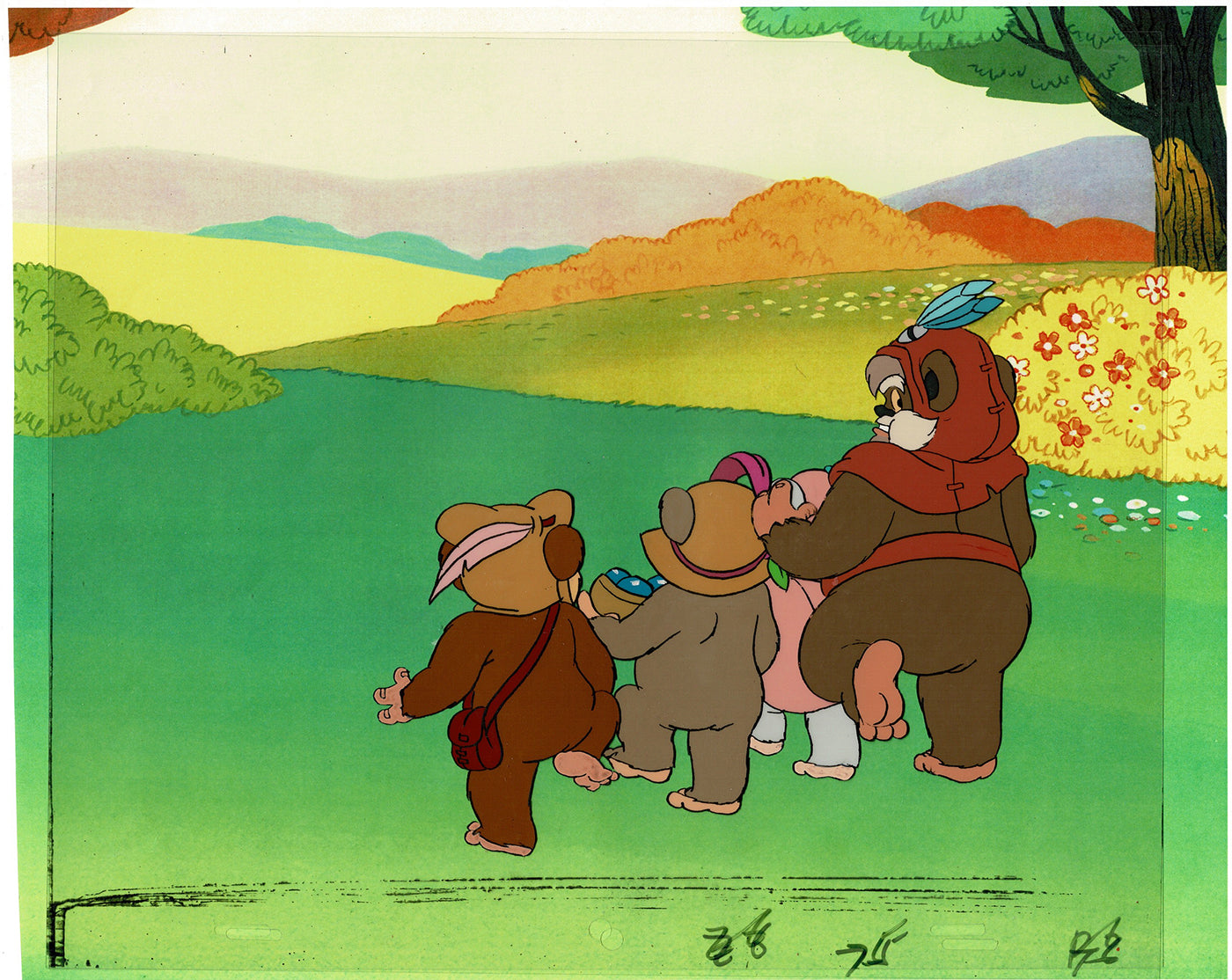 Star Wars: Ewoks Original Production Animation Cel (s) from Lucasfilm F-03