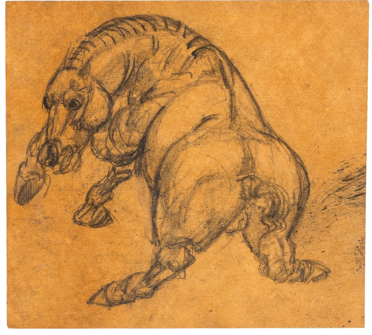 Disney Legend Walt Peregoy Animator Original Drawing Art One of a Kind 4