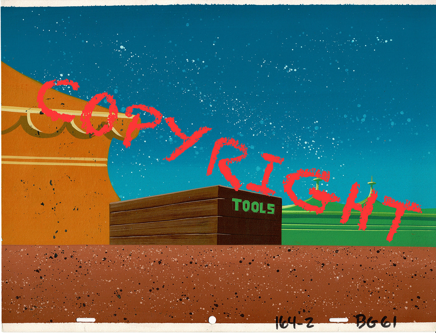 Casper The Friendly Ghost Animation Cartoon Cel Drawing n OBG Hanna Barbera 1979