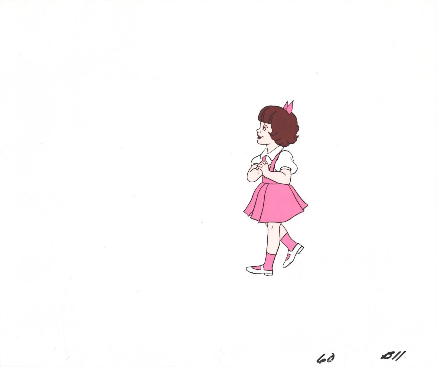 Little Rascals Original Production Animation Cel Hanna Barbera 1982-83 A-06