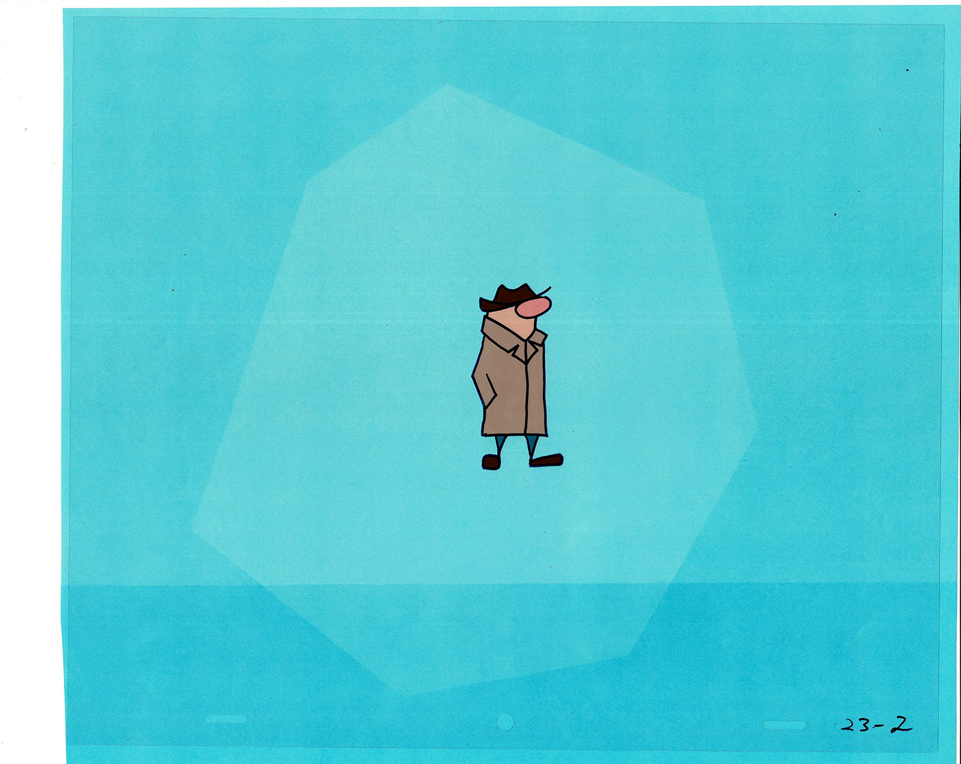 Sesame Street Cel and Drawing Detective Snake Production Cartoon The Coil Case Ivanick 1989 A-07