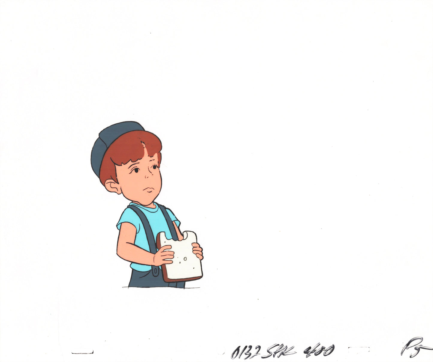Little Rascals Original Production Animation Cel Hanna Barbera 1982-83 A-09