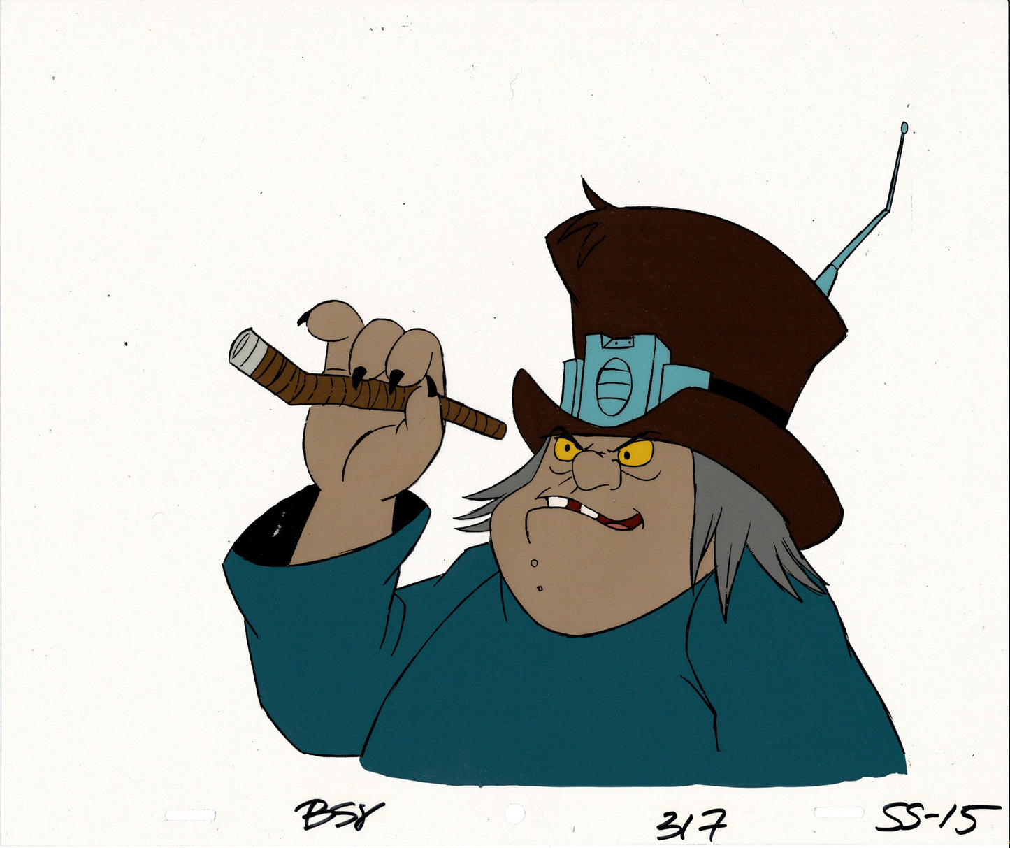 Bravestarr Animation Cartoon Production Cel n Draw Filmation 1987-8 H-09