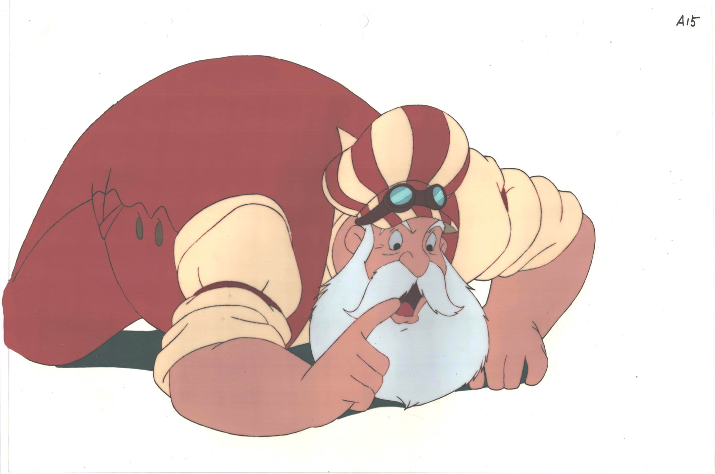 Little Nemo Adventures in Slumberland Production Animation Cel with stuck Drawing from the 1989 Winsor McCay Cartoon D-A15B