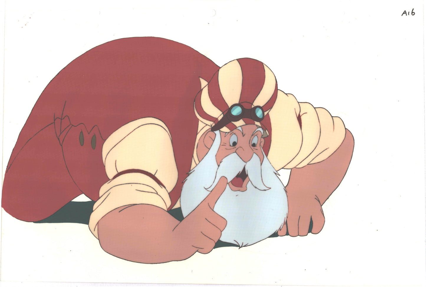 Little Nemo Adventures in Slumberland Production Animation Cel with stuck Drawing from the 1989 Winsor McCay Cartoon D-A16B