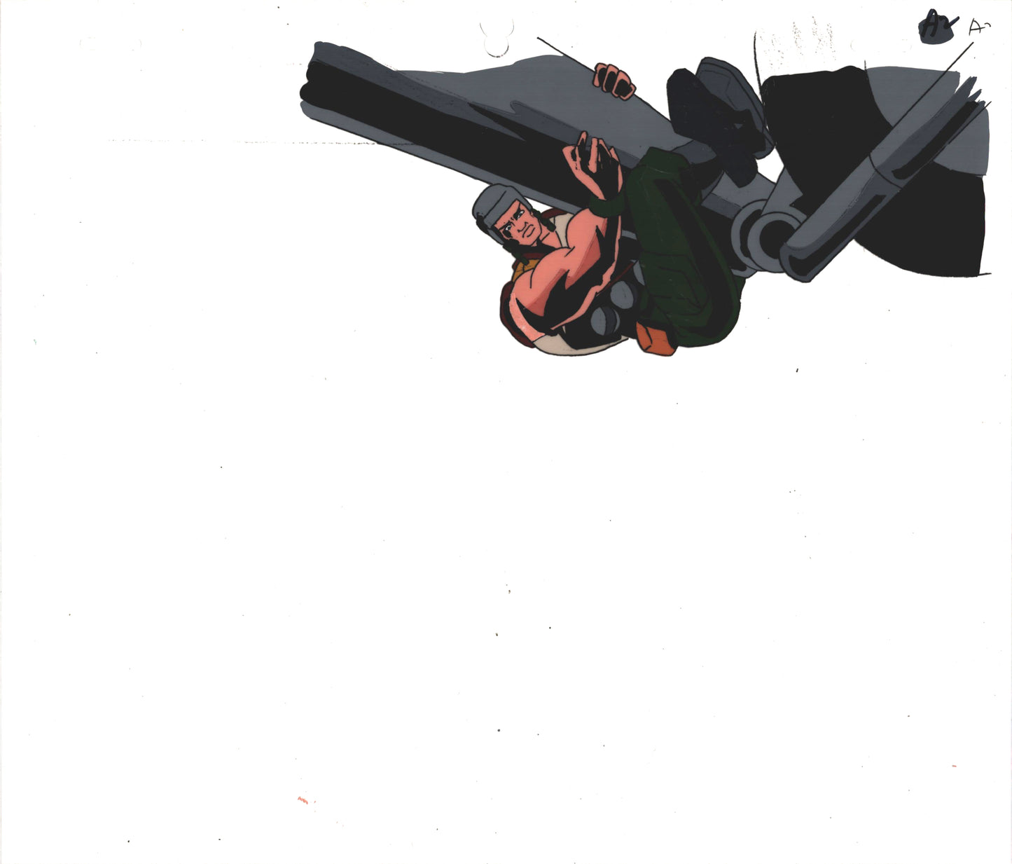 G.I. Joe Extreme Screen-Used Cartoon Production Cel and Drawing 1995-1997 A-a2