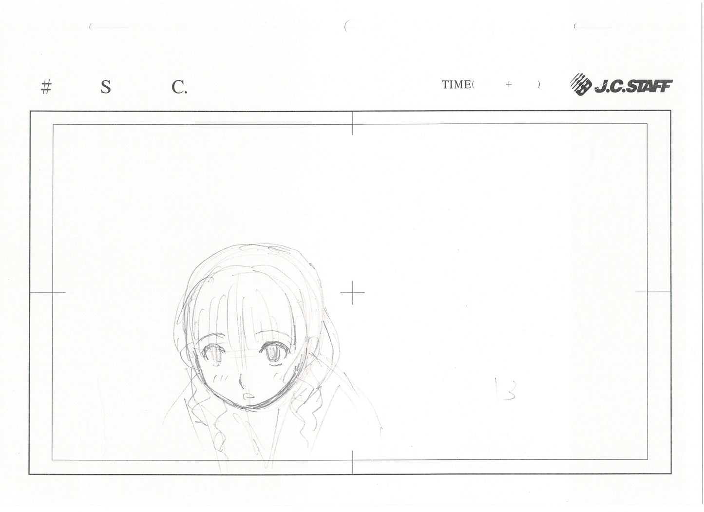 Kimikiss Pure Rouge Mao Mizusawa Anime Production Animation Cel Drawing 2007-8 AA-10