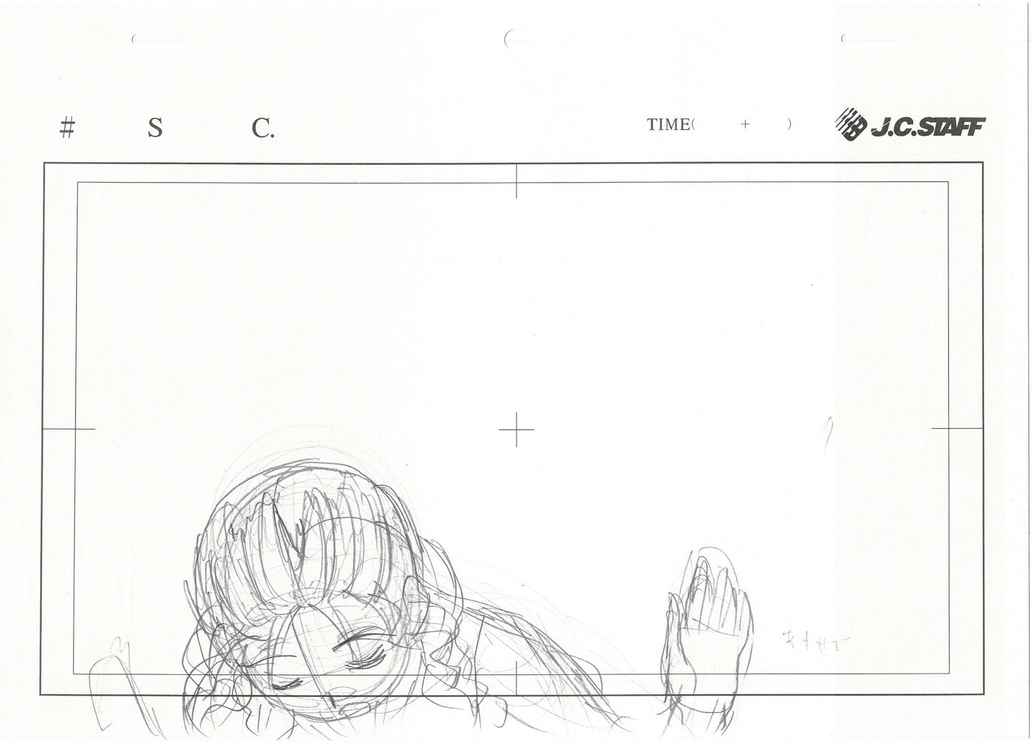 Kimikiss Pure Rouge Mao Mizusawa Anime Production Animation Cel Drawing 2007-8 AA-15