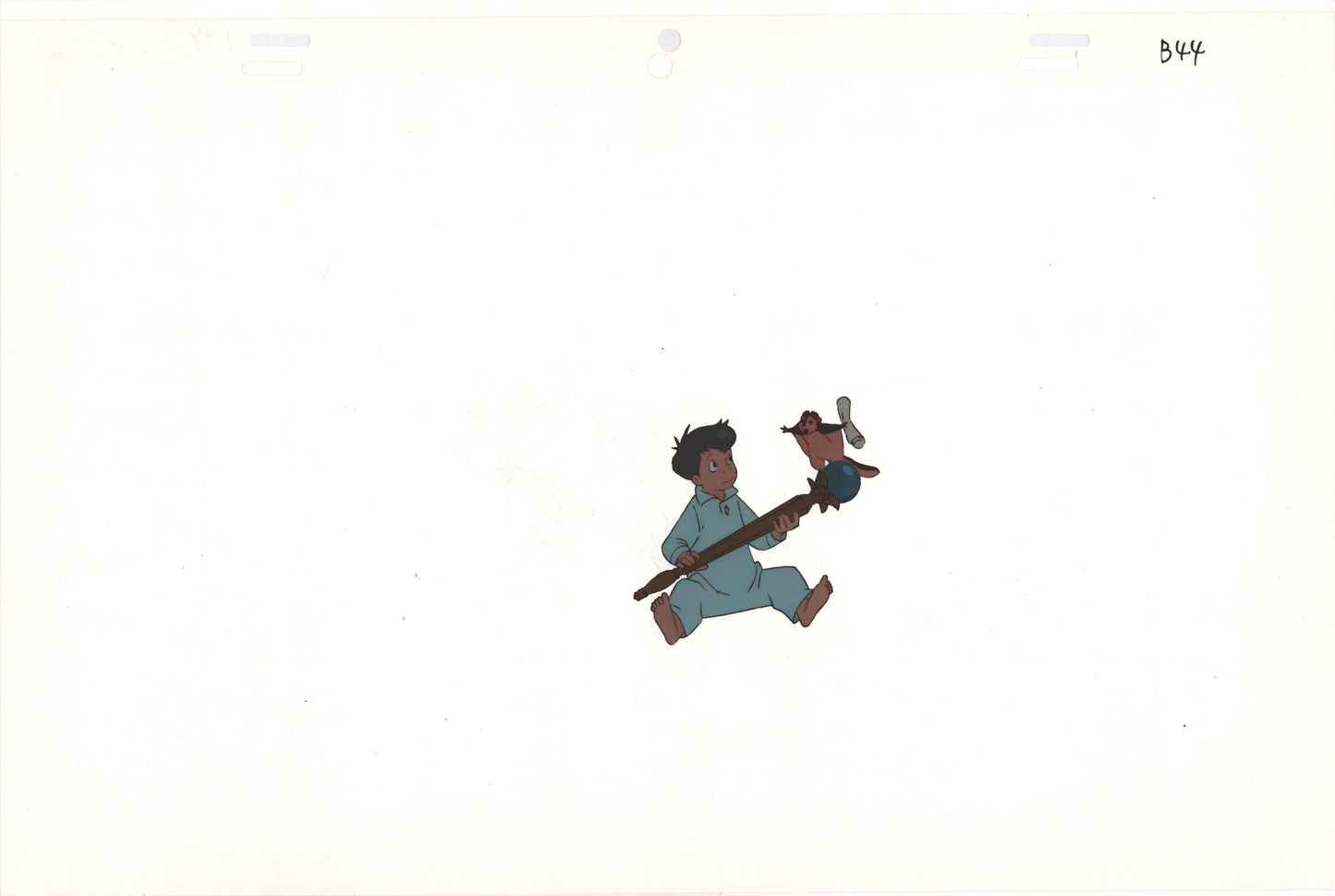 Little Nemo Adventures in Slumberland Production Animation Cel with stuck Drawing from the 1989 Winsor McCay Cartoon D-B44