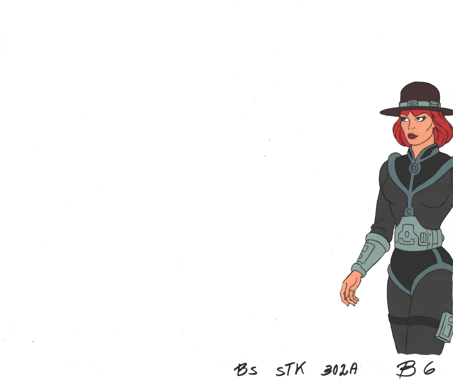 Bravestarr Animation Cartoon Production Cel Used Onscreen from Filmation 1987-8 E-B6B