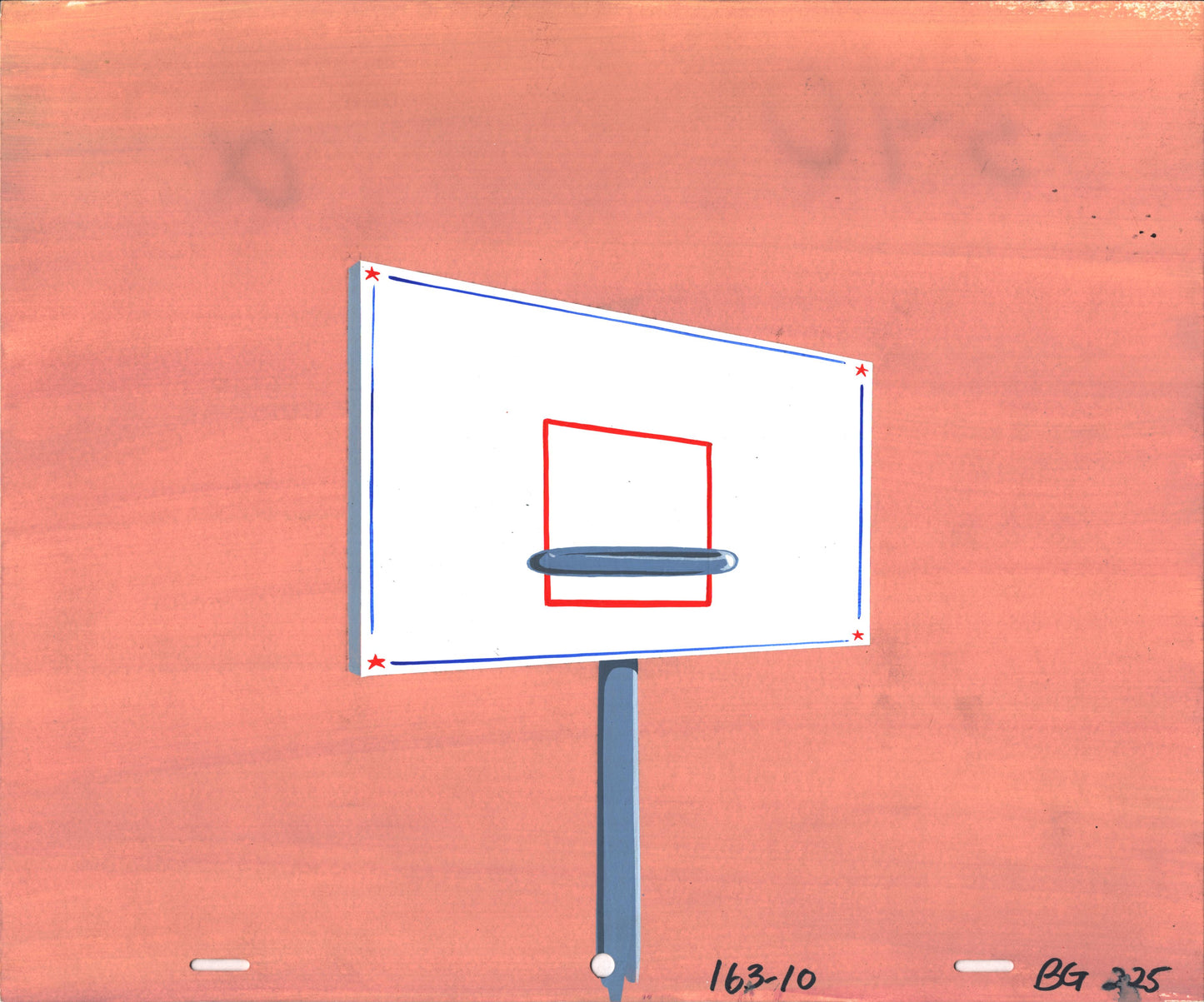 The Super Globetrotters Original Production Animation Background Hanna Barbera 1979 A-225