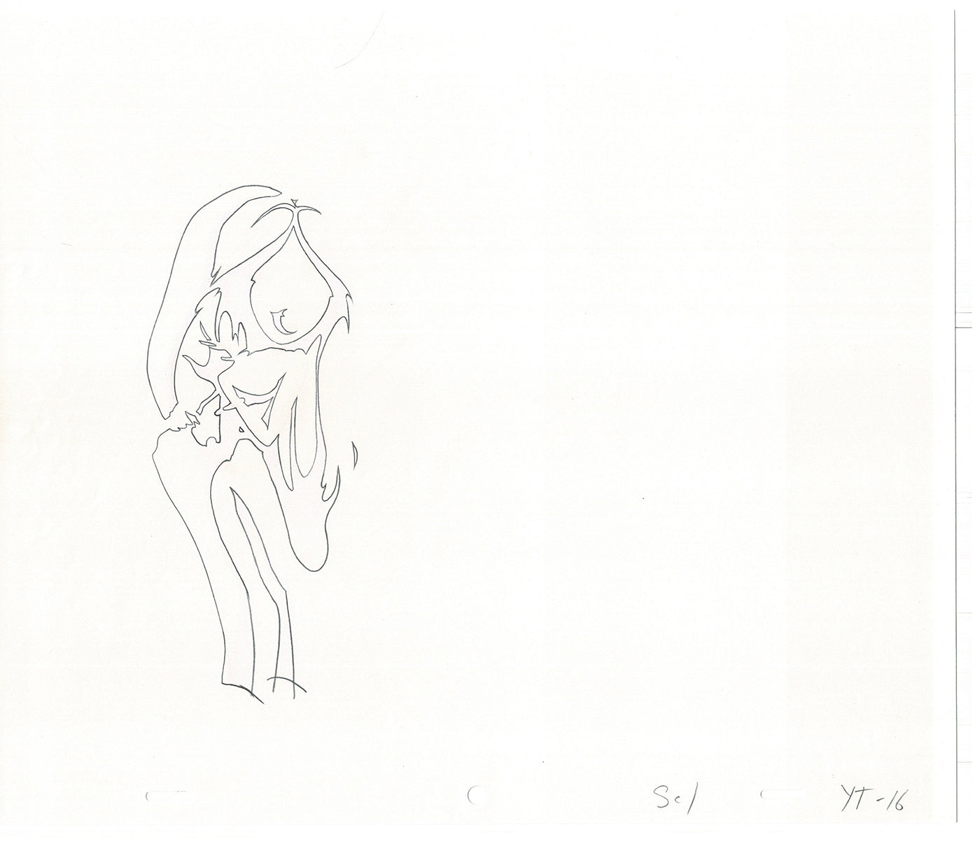 BRATZ Yasmin Bop-It Toy Commercial 2 Production Animation Cel Drawings 2005 K-007
