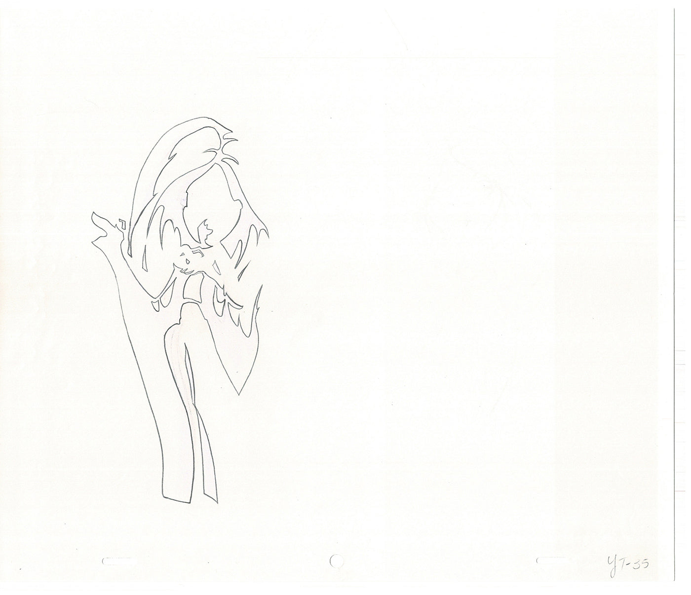 BRATZ Yasmin Bop-It Toy Commercial 2 Production Animation Cel Drawings 2005 K-031