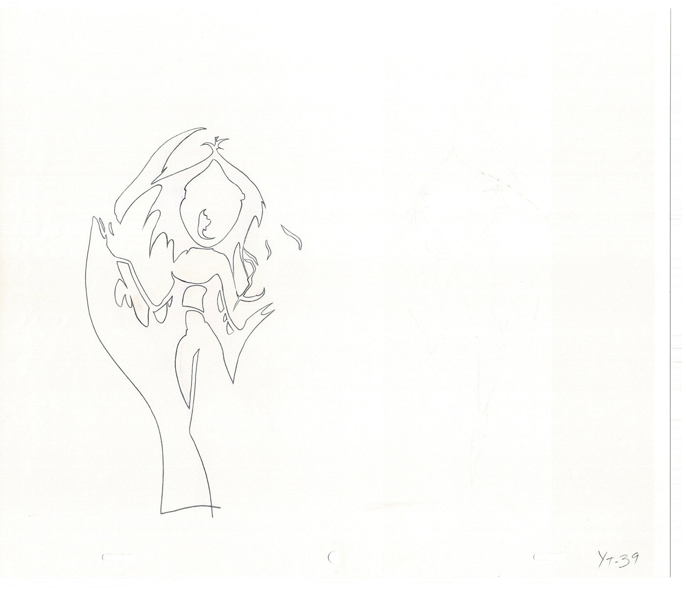 BRATZ Yasmin Bop-It Toy Commercial 2 Production Animation Cel Drawings 2005 K-035