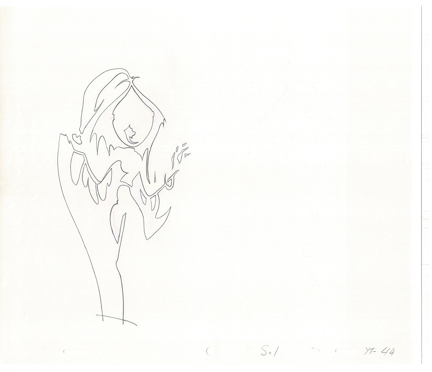 BRATZ Yasmin Bop-It Toy Commercial 2 Production Animation Cel Drawings 2005 K-041