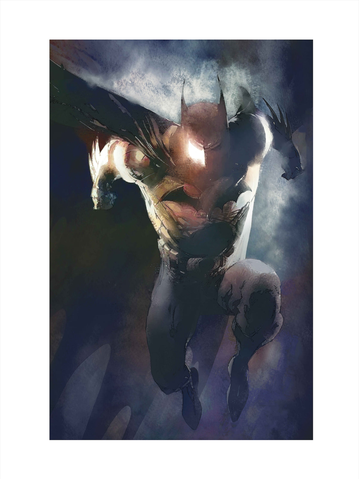 Batman Guardian Bill Sienkiewicz Signed DC NYCC 2026 Paper Print Limited Edition of 75 - REGULAR Edition