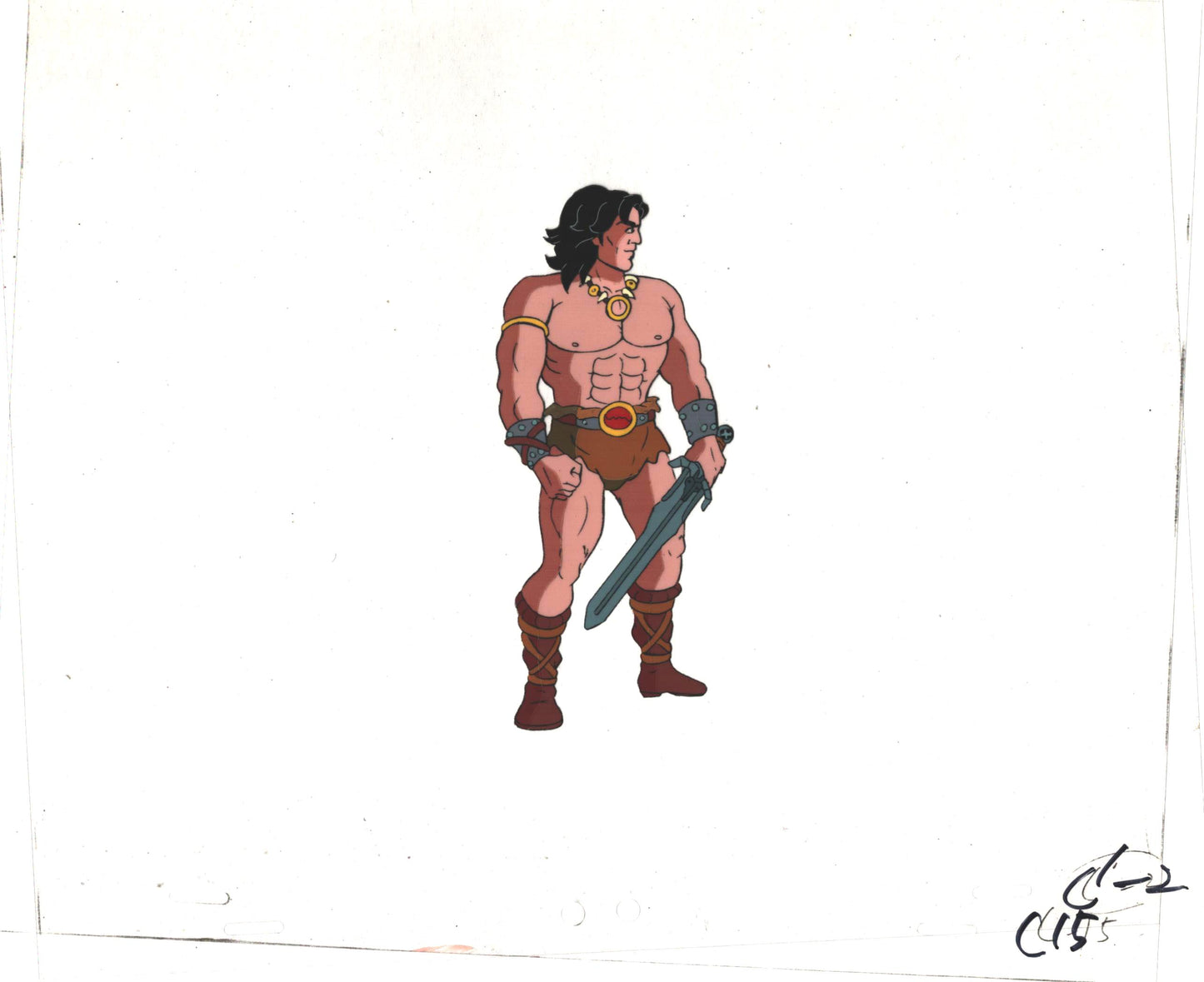 Conan The Adventurer Cartoon Production Animation Cel Sunbow Howard 1992-93 C-c2c1