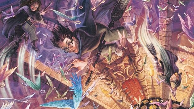 Harry Potter The Flying Keys Mary GrandPre SIGNED Giclee on Fine Art Paper Limited Edition of 250