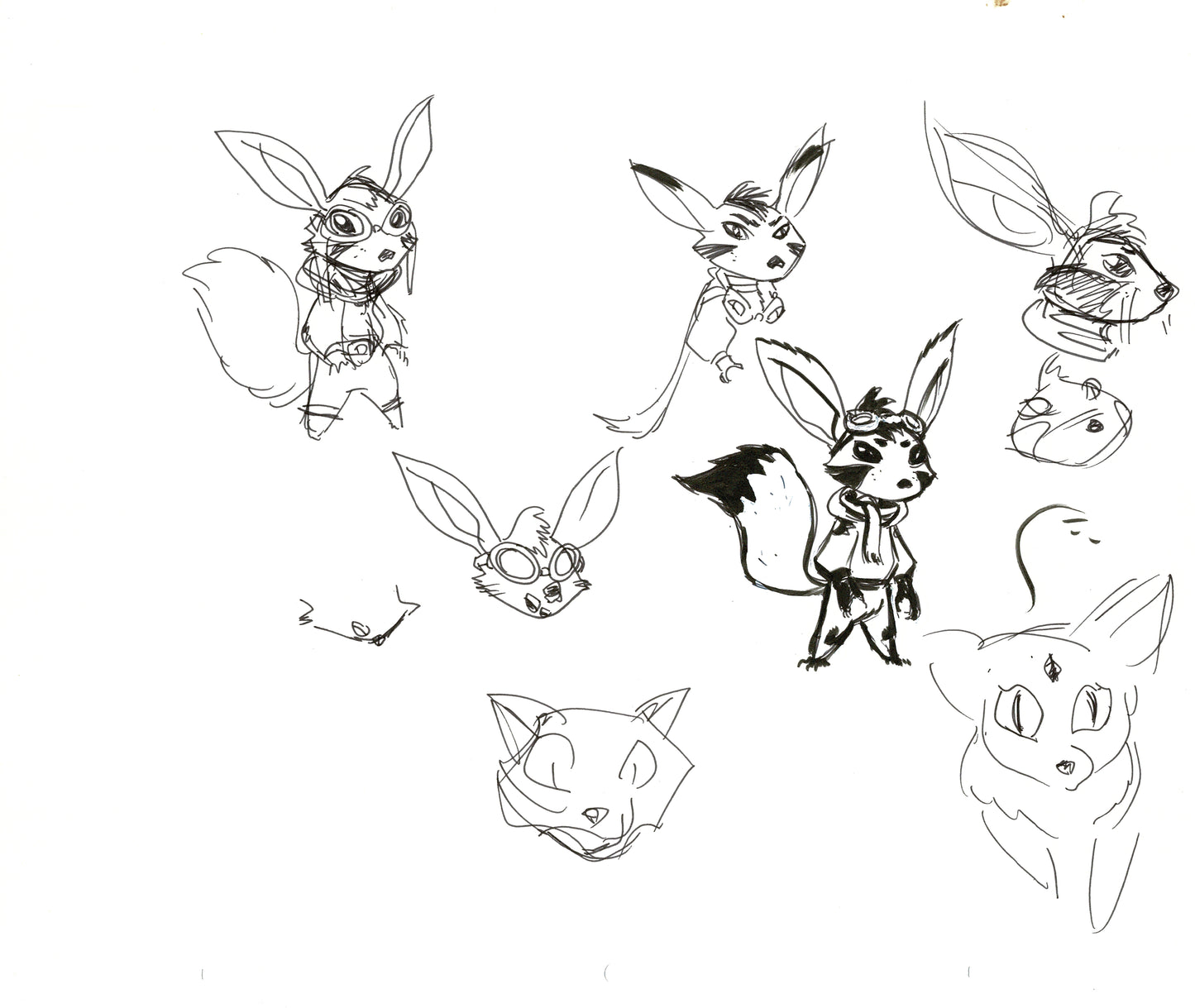 Dave Bullock Hand-Drawn Comic Illustration for Covers and Book DC H13