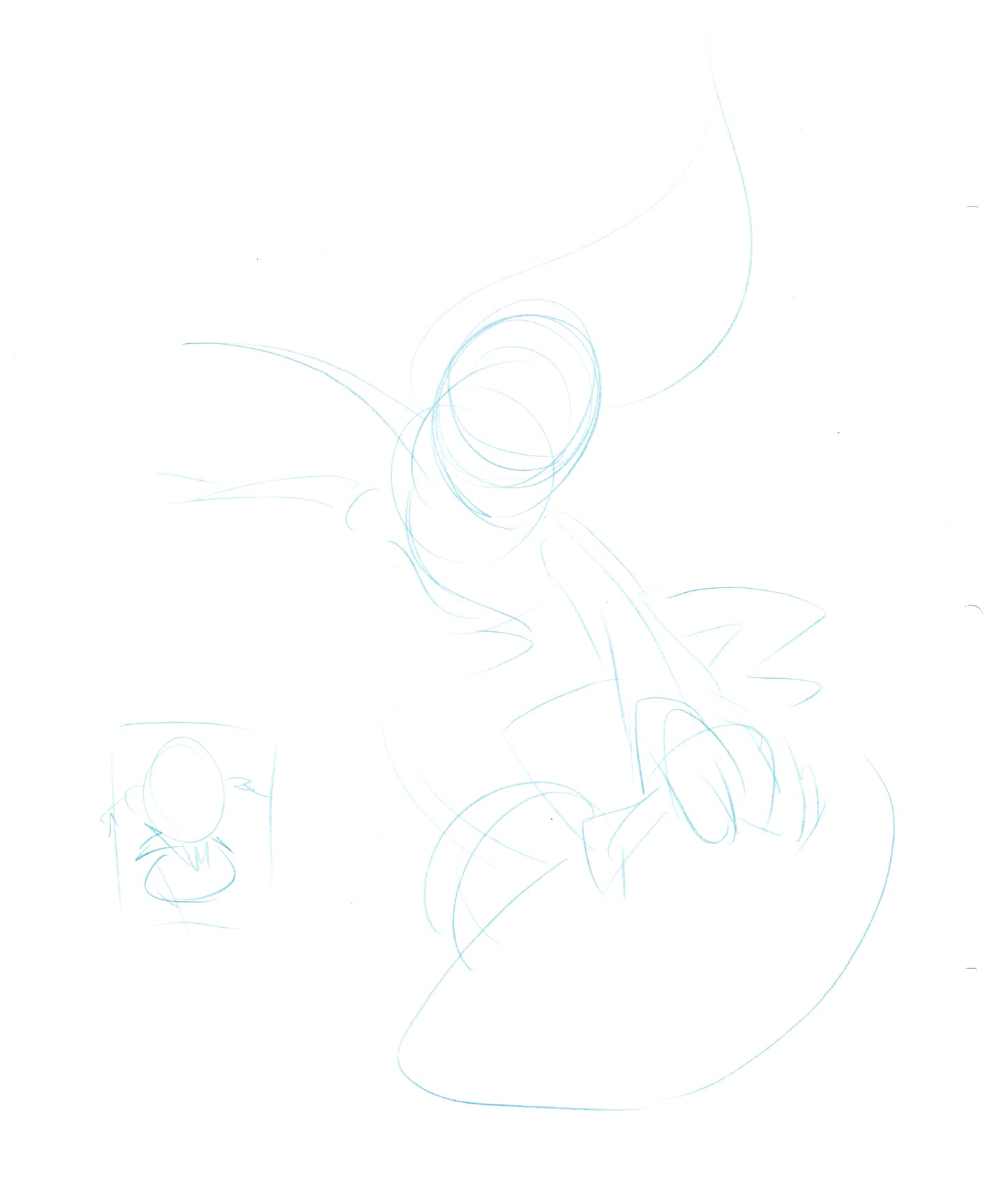 Dave Bullock 2 LOT Hand-Drawn Comic Illustrations for Covers and Book DC L9