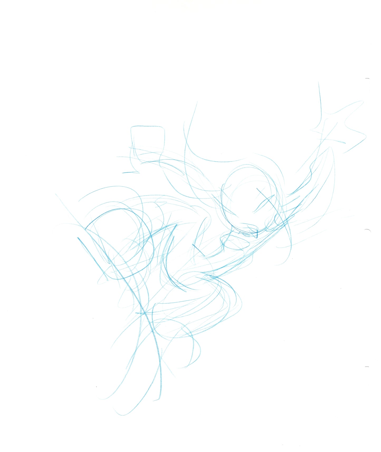 Dave Bullock 2 LOT Hand-Drawn Comic Illustrations for Covers and Book DC L31