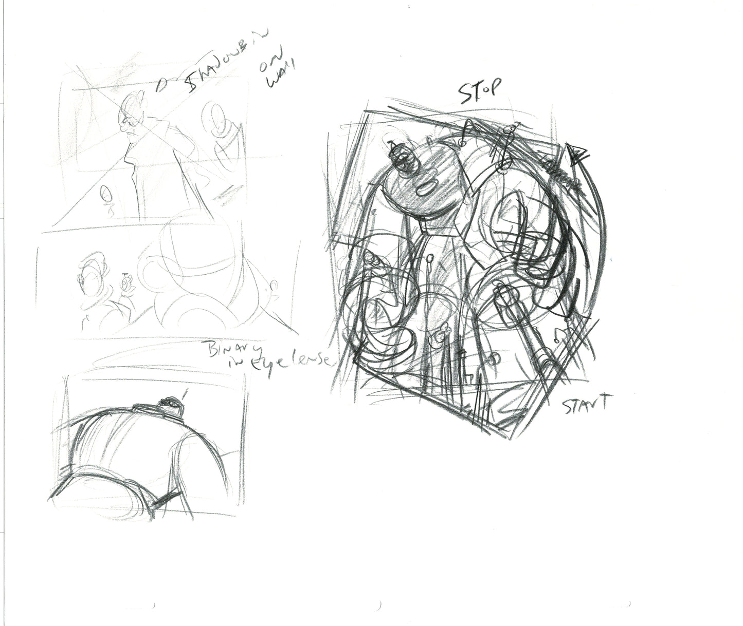 Dave Bullock Hand-Drawn Comic Illustration for Covers and Book DC M34