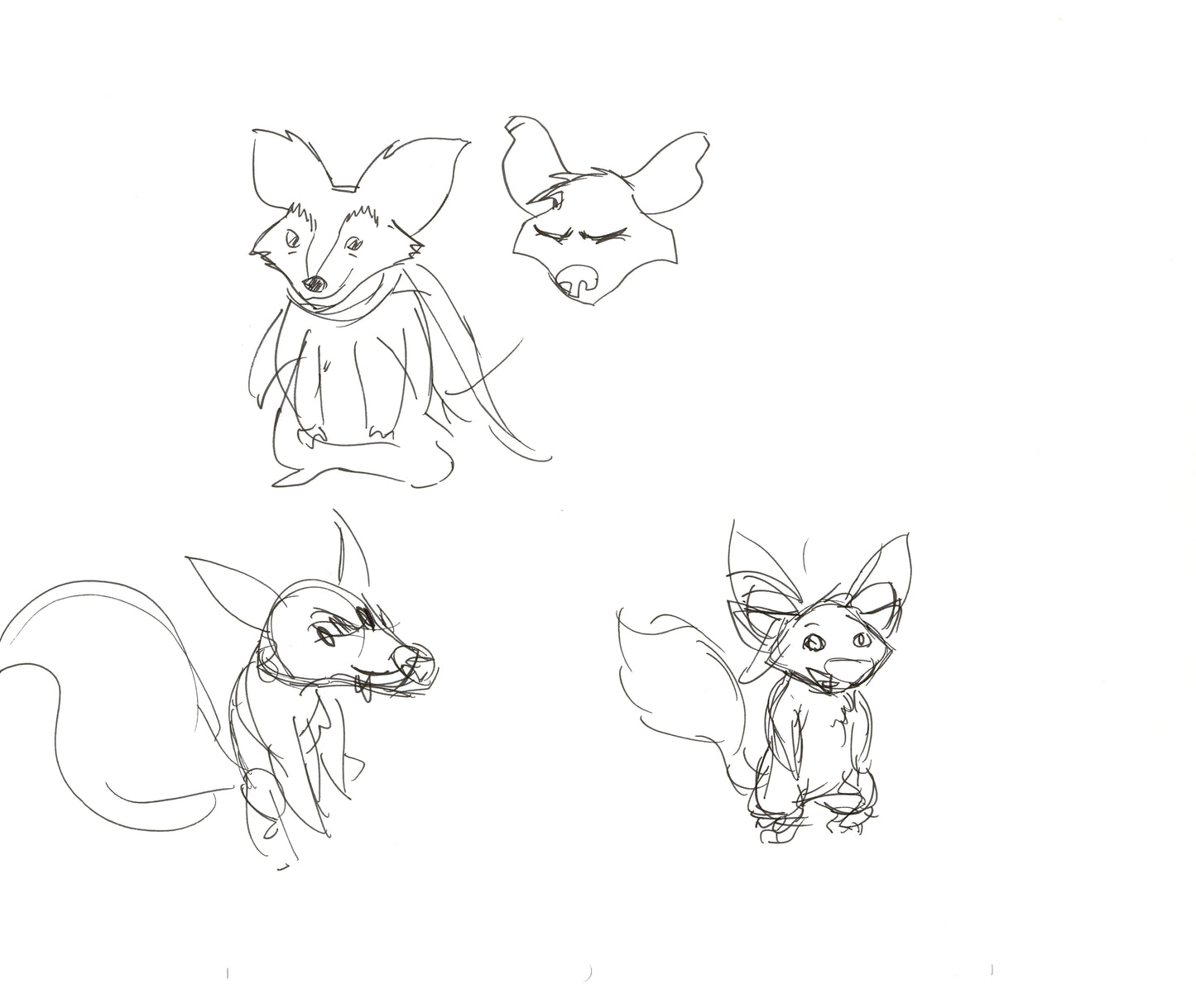 Dave Bullock Hand-Drawn Comic Illustration for Covers and Book DC M36