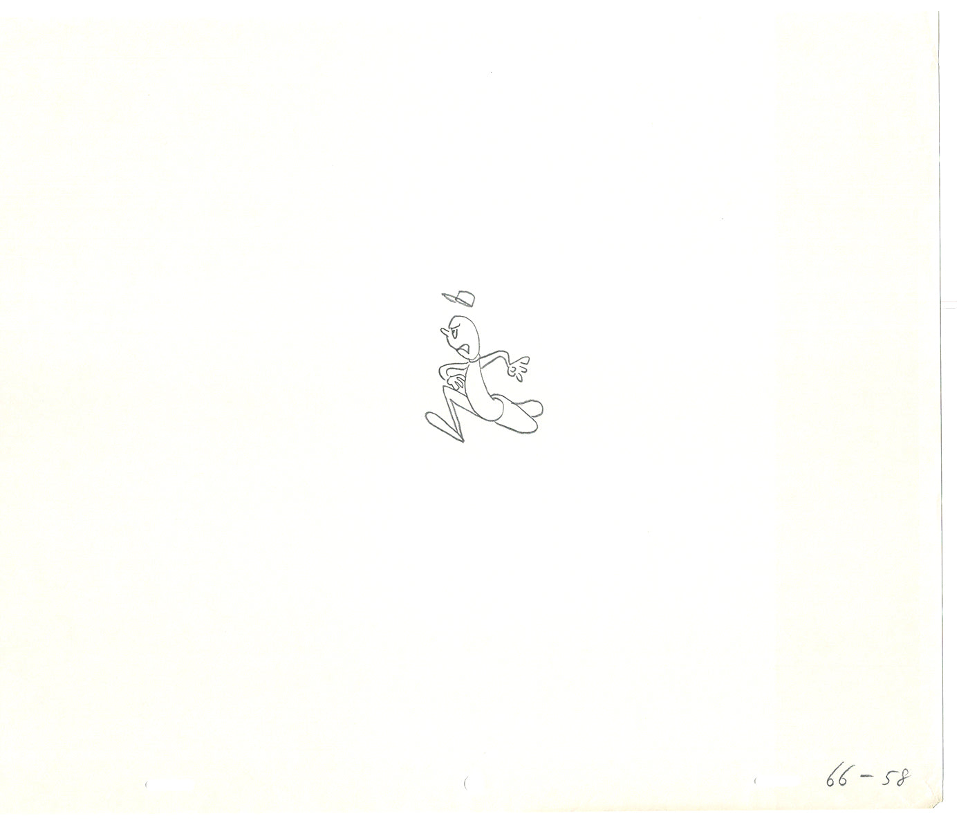 Sesame Street Two Cel Drawings Detective Anticipation Production Cartoon Ivanick 1989 CD105