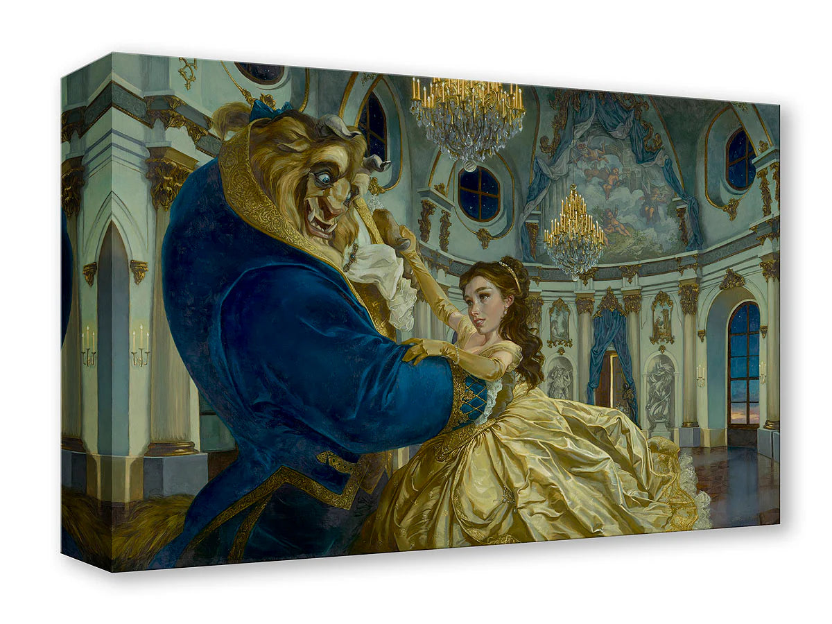 Belle Beauty and the Beast Walt Disney Fine Art Heather Edwards Limited Edition Treasures on Canvas TOC - Just a Little Change: Humility