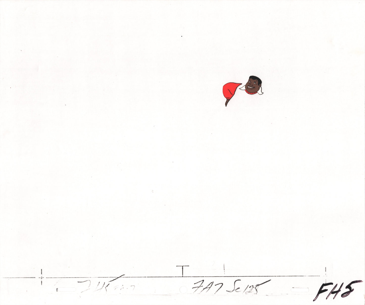 FAT ALBERT & the Gang Production Animation Cel n Draw Filmation 1972-75 nfh5