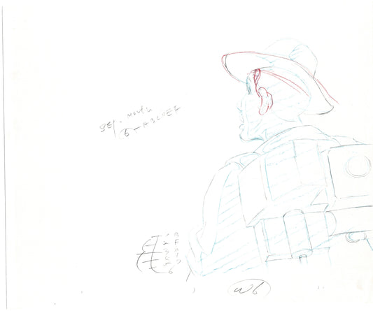 The Real Ghostbusters DIC Production Animation Cel Drawing 1986-1991 C-046