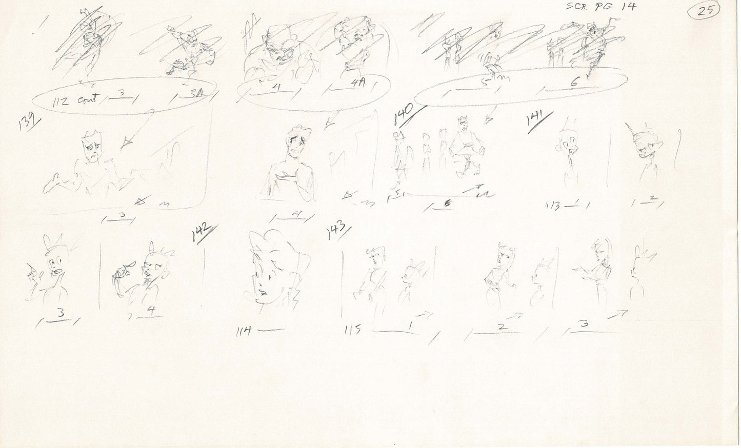 Hercules Walt Disney Production Animation Drawing Used to Make an Episode Wendell Washer A45